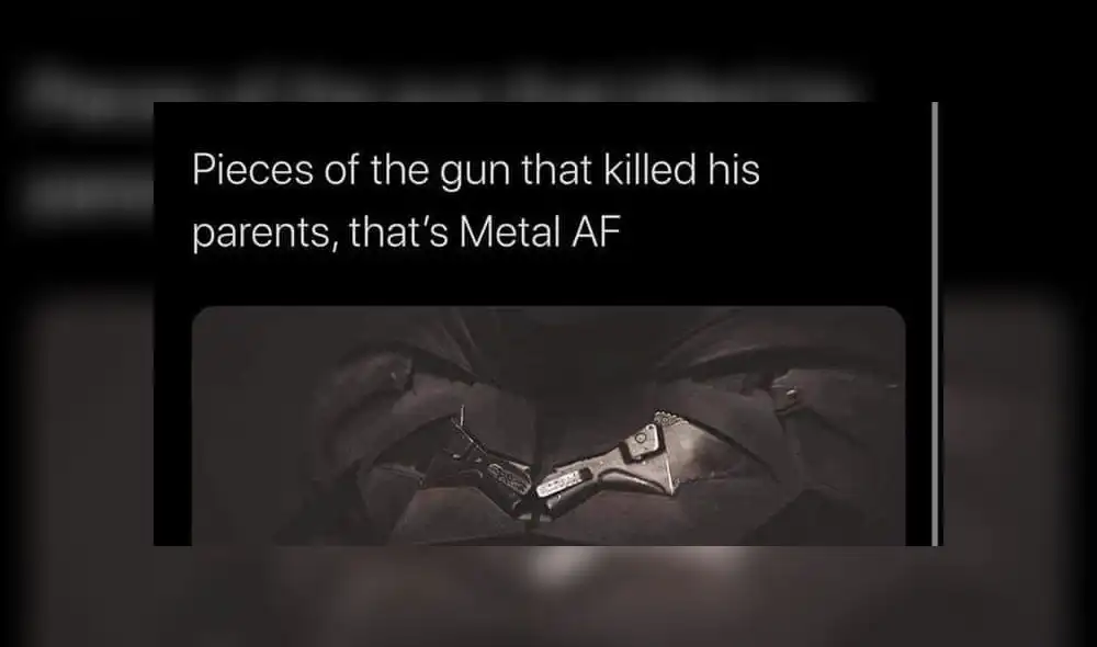 ¿Un Batman resentido?