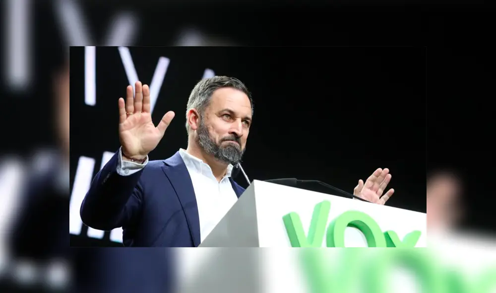 Santiago Abascal, el pasado domingo, en Vistalegre. Foto: La Vanguardia / Emilia Gutiérrez) Santiago Abascal, el pasado domingo, en Vistalegre. Foto: La Vanguardia / Emilia Gutiérrez)