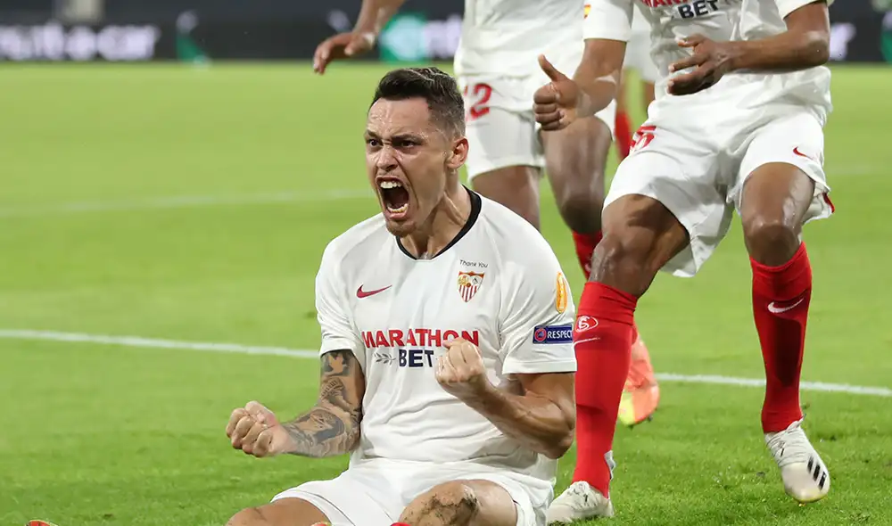 Sevilla venció 1-0 a Wolves y clasificó a semifinales de la Europa League 2020. (FOTO: AFP).