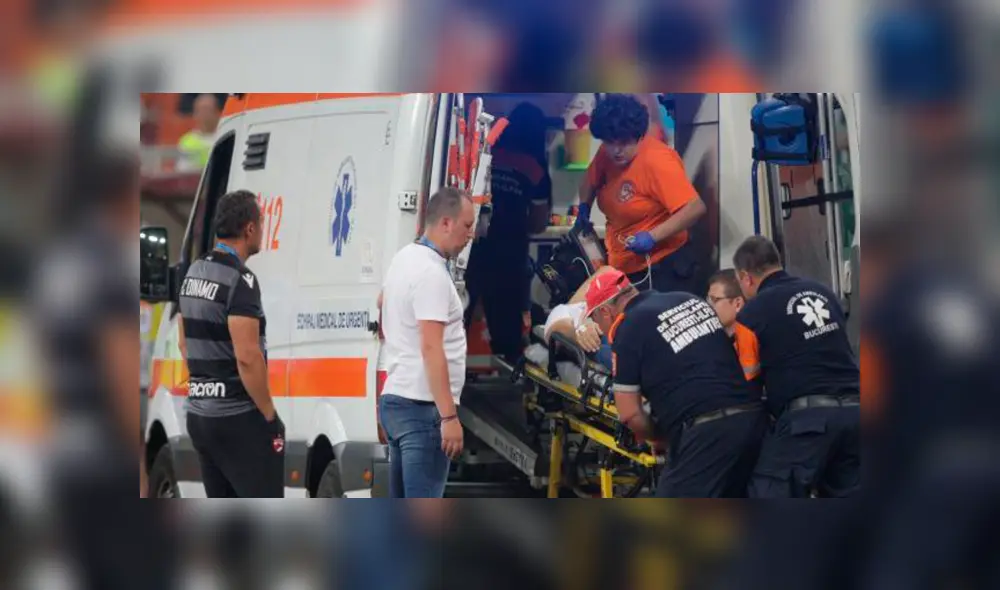 Rumania: entrenador del Dinamo de Bucarest sufre un infarto durante partido oficial Rumania: entrenador del Dinamo de Bucarest sufre un infarto durante partido oficial