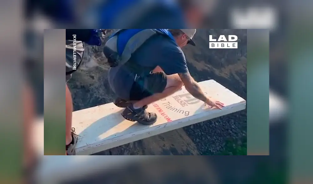 Joven realiza reto extremo en el aire y sucede lo impensado. Joven realiza reto extremo en el aire y sucede lo impensado.