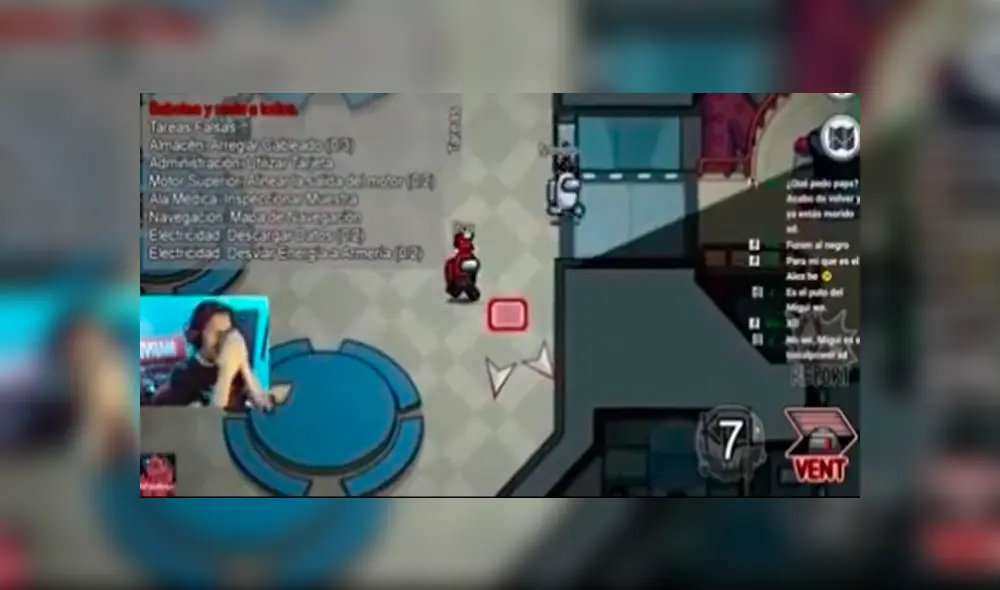 El impostor debe mentir y matar para seguir en el juego. Foto: Captura / Tiktok.