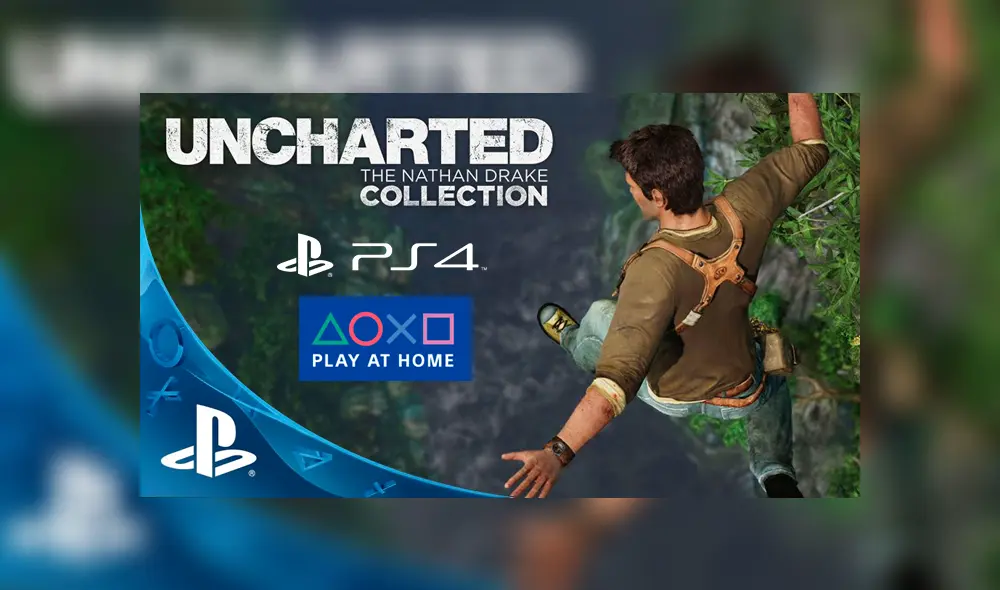La trilogía original de Uncharted remasterizada para PS4 es el primer regalo de Sony para la cuarentena.