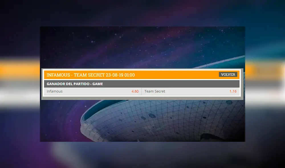 Infamous vs Team Secret Infamous vs Team Secret