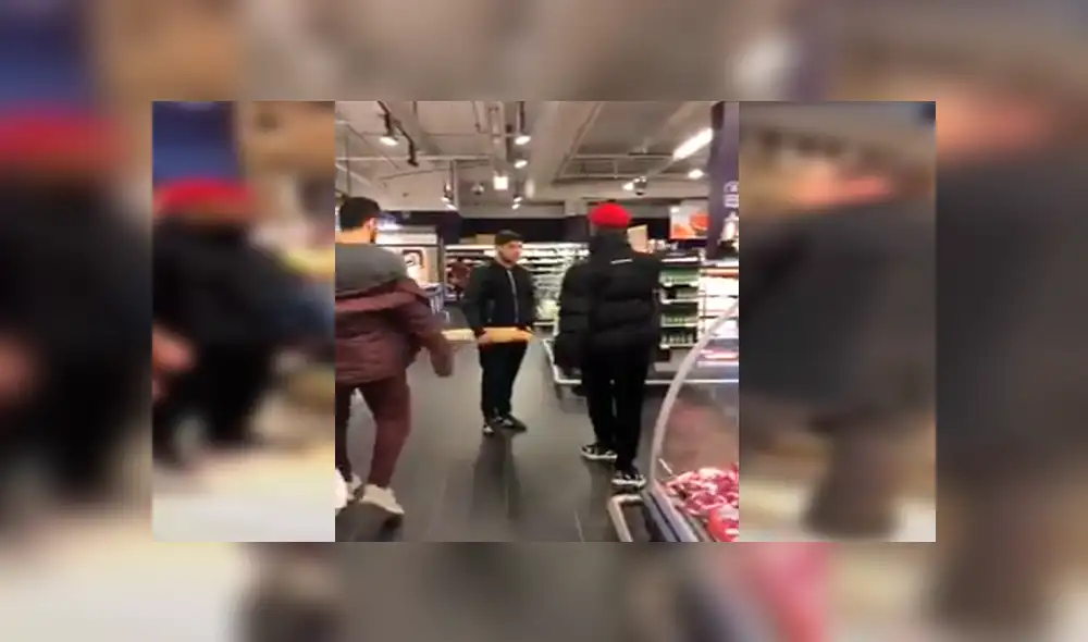 Facebook viral: pensaron que serían asaltados en supermercado, pero todo era parte de una broma [VIDEO]