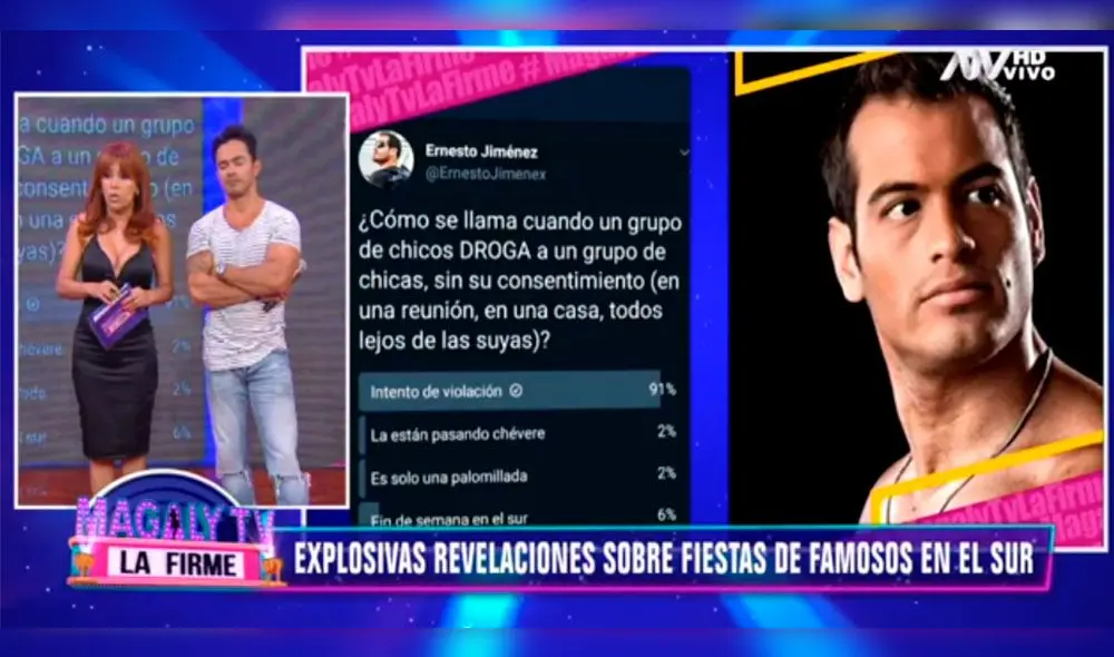 André Castañeda denuncia que amiga fue dopada en fiesta de chicos reality André Castañeda denuncia que amiga fue dopada en fiesta de chicos reality