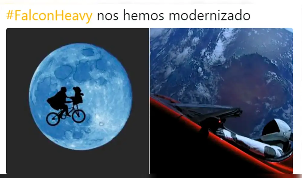 Twitter viral: Divertidos memes por auto que fue enviado al espacio Twitter viral: Divertidos memes por auto que fue enviado al espacio