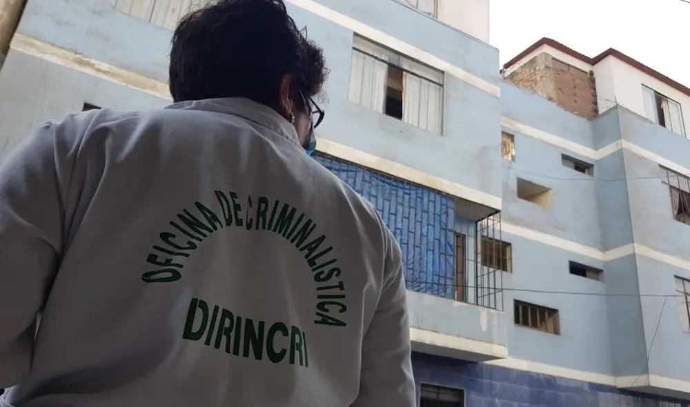 Peritos de criminalística analizaron la escena en la vivienda. Foto: Luis Villanueva / URPI-GLR