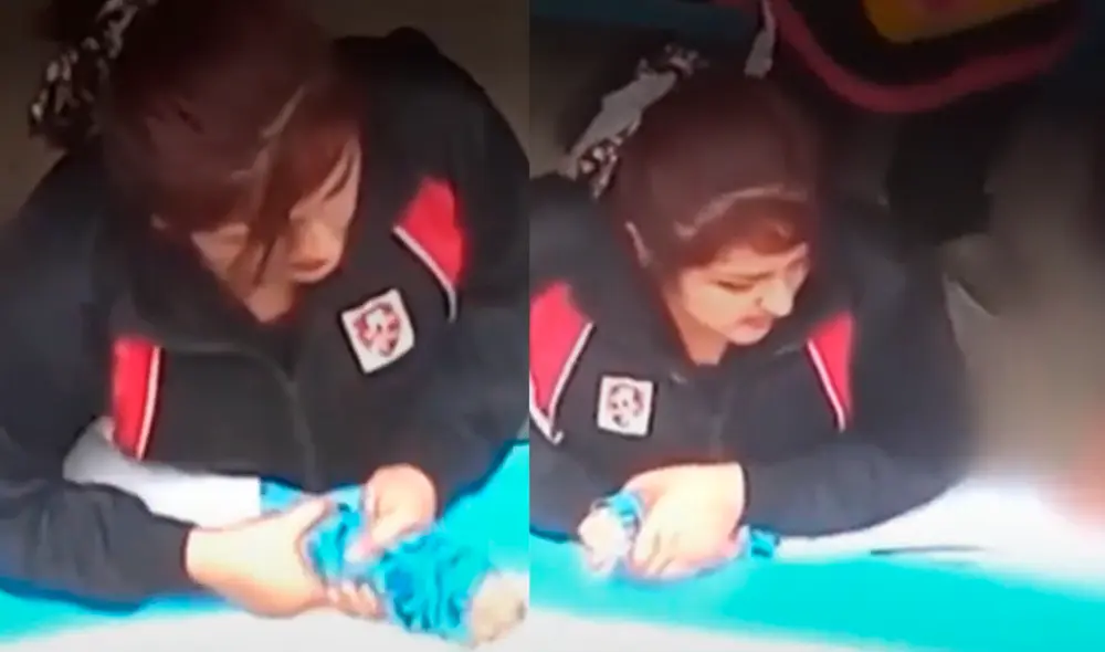 SMP: coordinadora del colegio Reina de los Cielos señaló que la docente intentó retener al niño, no agredirlo. Foto: composición LR/captura ATV SMP: coordinadora del colegio Reina de los Cielos señaló que la docente intentó retener al niño, no agredirlo. Foto: composición LR/captura ATV