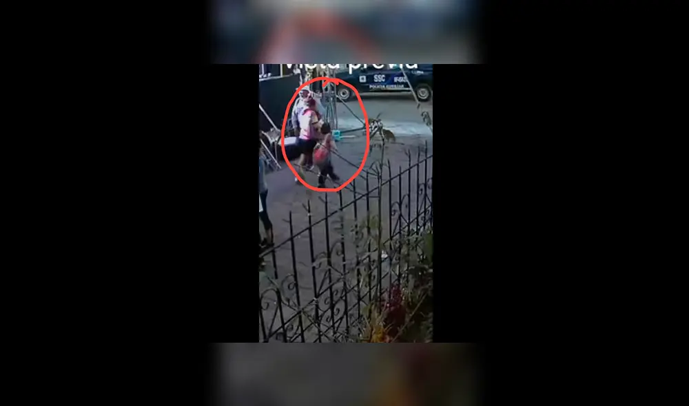 Imágenes detallan el momento de su desaparición. (Foto: twitter) Imágenes detallan el momento de su desaparición. (Foto: twitter)