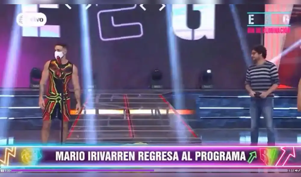 Mario Irrivarren regresó a EEG Mario Irrivarren regresó a EEG