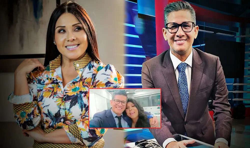 Tula Rodríguez y Erick Osores tuvieron una corta relación fuera de las cámaras. Foto: composición LR/Facebook/Tula Rodríguez/Osores-Periodista Tula Rodríguez y Erick Osores tuvieron una corta relación fuera de las cámaras. Foto: composición LR/Facebook/Tula Rodríguez/Osores-Periodista
