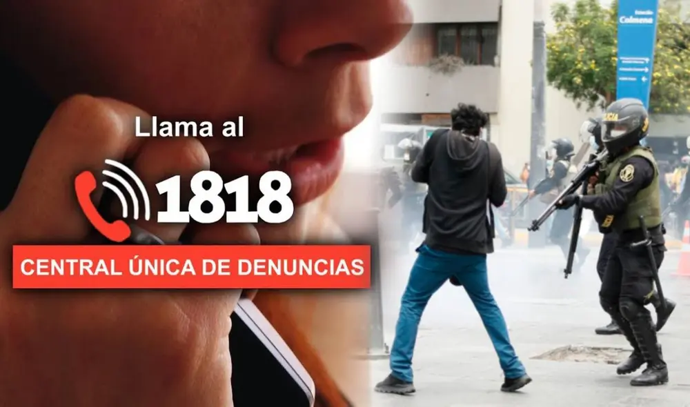 Casos de uso de fuerza policial pueden aparecer en medio de las protestas en Perú por el adelanto de elecciones. Foto: Infobae/IDEHPUCP Casos de uso de fuerza policial pueden aparecer en medio de las protestas en Perú por el adelanto de elecciones. Foto: Infobae/IDEHPUCP