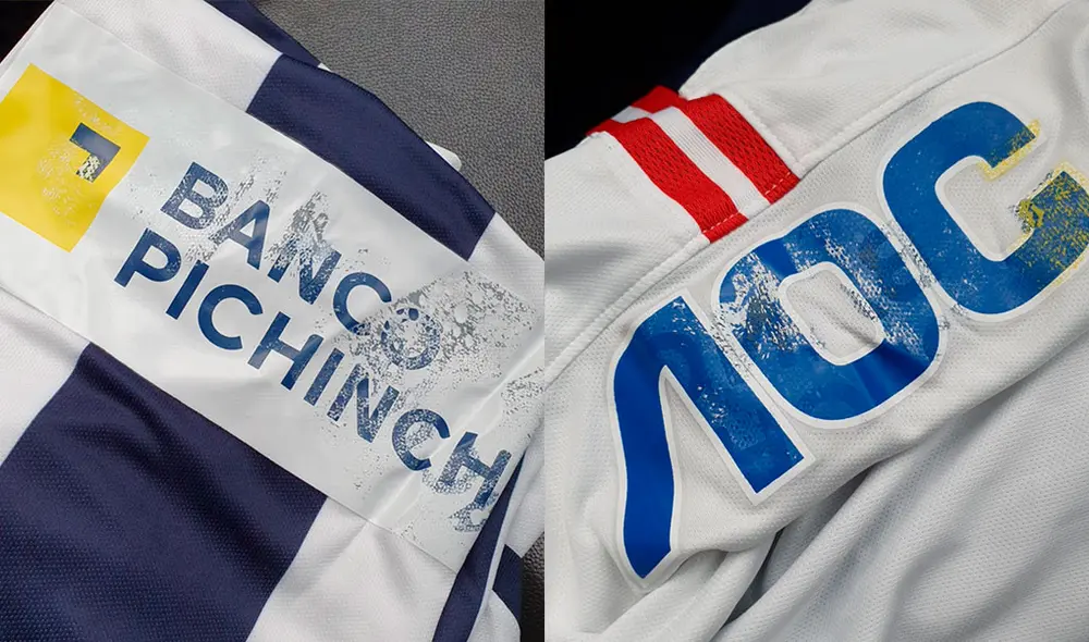 Hincha blanquiazul hace fuerte denuncia contra la empresa encargada de poner logos.Foto: Jamarquina78 Hincha blanquiazul hace fuerte denuncia contra la empresa encargada de poner logos.Foto: Jamarquina78