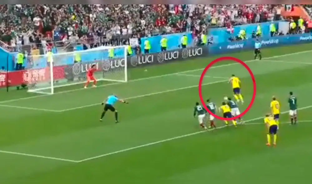 México vs Suecia: gol de Granqvist para el 2-0 en Grupo F del Mundial [VIDEO]