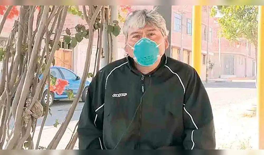 CONSEJO. Raúl Fernández pide a la población seguir cuidándose. CONSEJO. Raúl Fernández pide a la población seguir cuidándose.