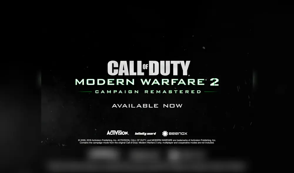 Algunos reportes en redes sociales, revelan que ya hay usuarios jugando Call of Duty Modern Warfare 2 Remastered.