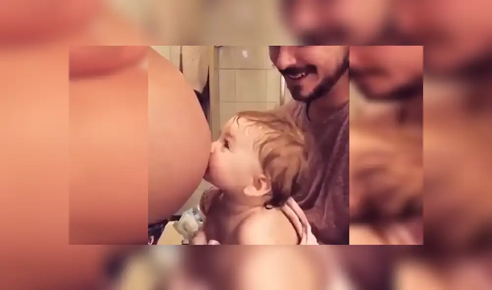 En YouTube, una niña conmovió a usuarios por su emotiva reacción al estar cerca de la barriga de su madre. En YouTube, una niña conmovió a usuarios por su emotiva reacción al estar cerca de la barriga de su madre.