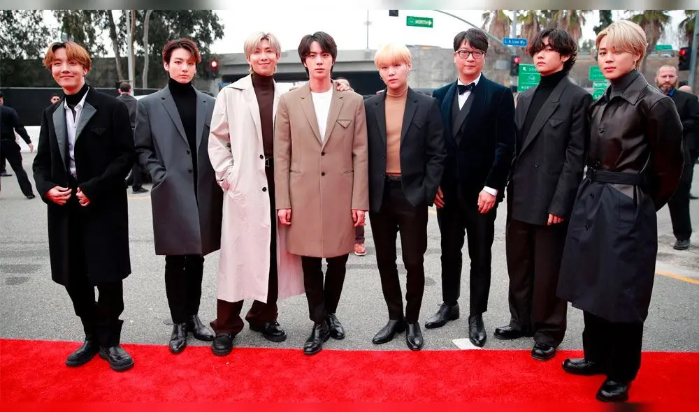 BTS: mejores momentos de la alfombra roja grammys 2020
