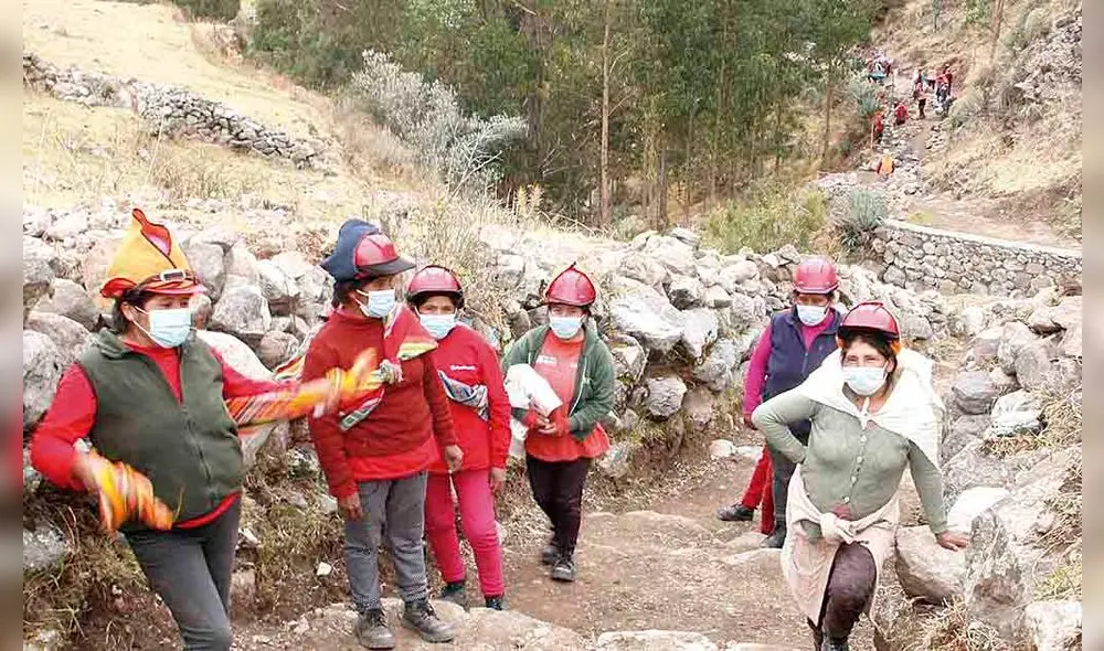 CONTROL. Al poblado solo ingresan vecinos, hay un estricto control en la fronteras.