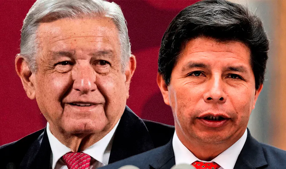 AMLO reveló que Pedro Castillo solicitó asilo en México, antes de ser detenido en Lima. Foto: composición LR