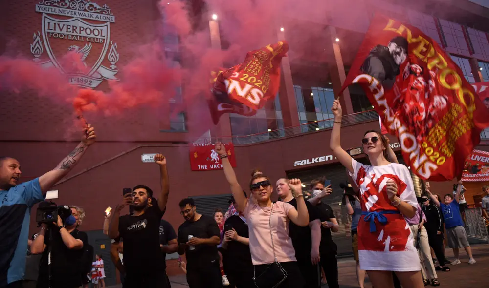 Liverpool ganó su primera Premier League. (Créditos: AFP)