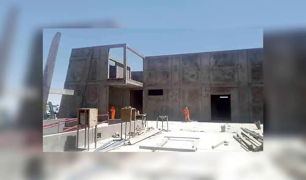 Terminal terrestre de Majes tiene un avance del 65% Terminal terrestre de Majes tiene un avance del 65%