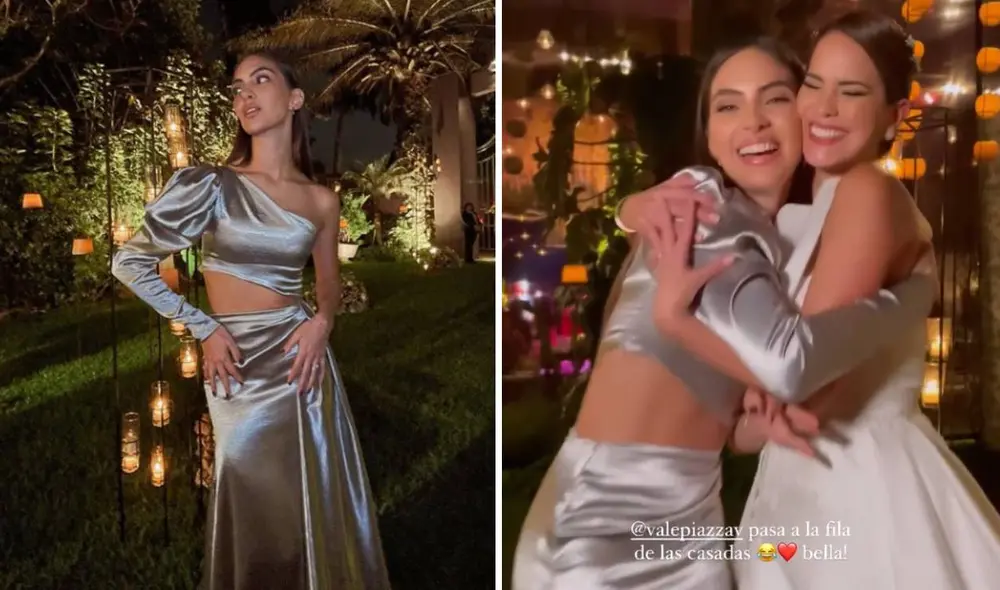 Natalie Vértiz deslumbró en el matrimonio de Valeria Piazza. Foto: Natalie Vértiz/Instagram