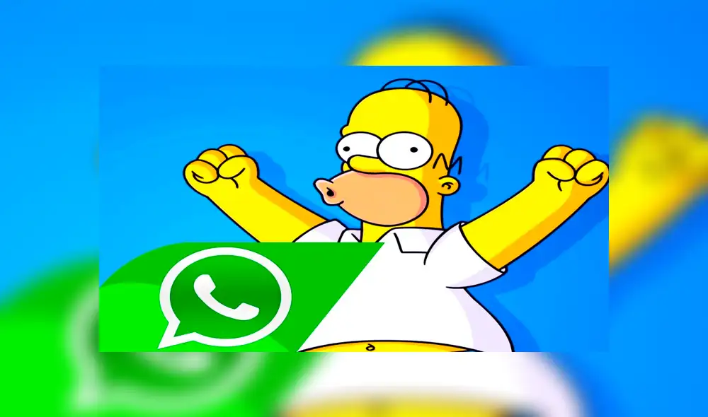 WhatsApp Trucos: conoce cómo obtener los stickers de los personajes de la serie 'Los Simpsons' [FOTOS] 