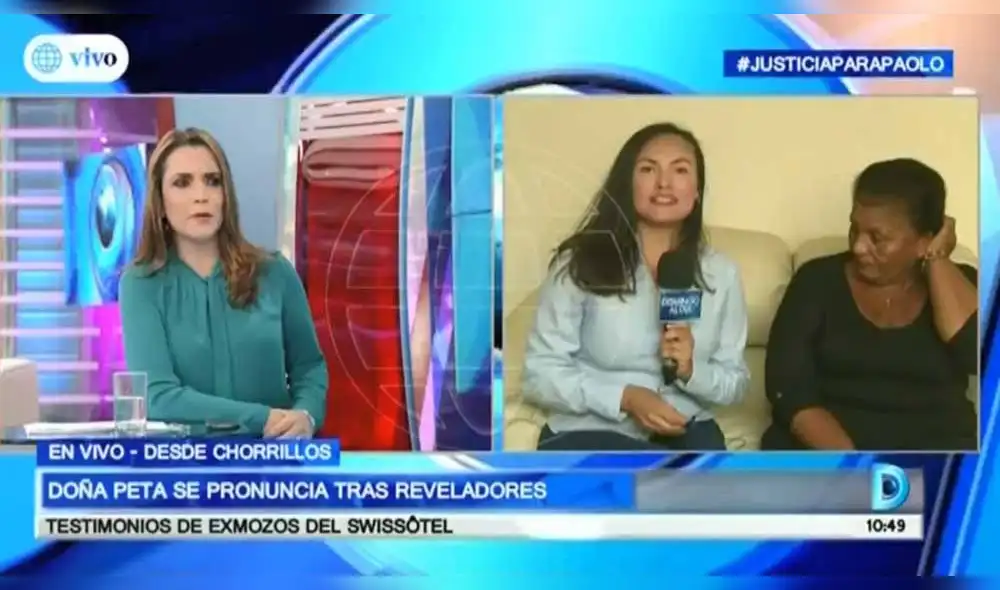 ¿Doña Peta confirmó la relación entre Paolo Guerrero y Alondra García Miró? [VIDEO]