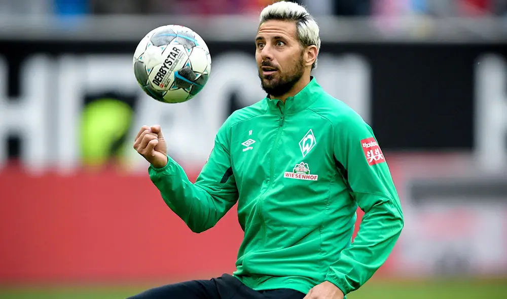Claudio Pizarro confirmó que solo estará activo hasta el final de la temporada. Foto: EFE. Claudio Pizarro confirmó que solo estará activo hasta el final de la temporada. Foto: EFE.
