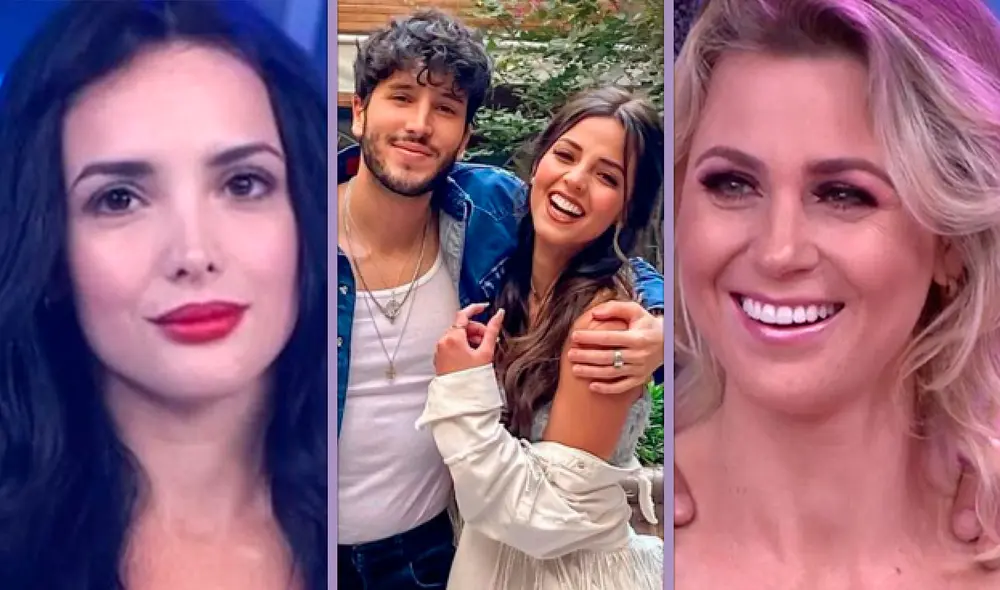 Sus compañeras del programa reality aplaudieron la internacionalización de la influencer, quien se presentó en Televisa. Foto: composición de La República