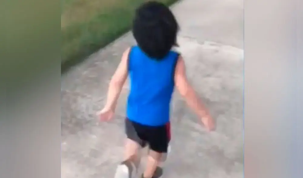 Santiago Morales es un pequeño muy activo que gozaba de buena salud, pero que la vida le dio un giro de 360° luego que le detectaran la enfermedad. Foto: Un Nuevo Día / YouTube