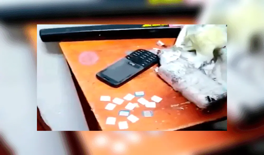 Embarazada trató de ingresar al penal con tres celulares y 41 microchips en sus partes íntimas [FOTOS]