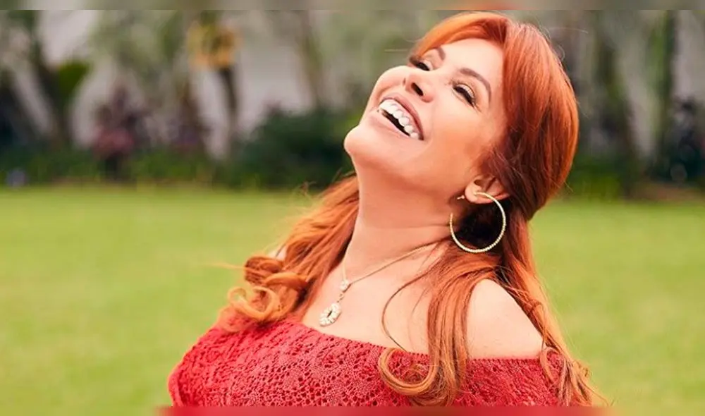 Magaly medina comparte video regando sus plantas