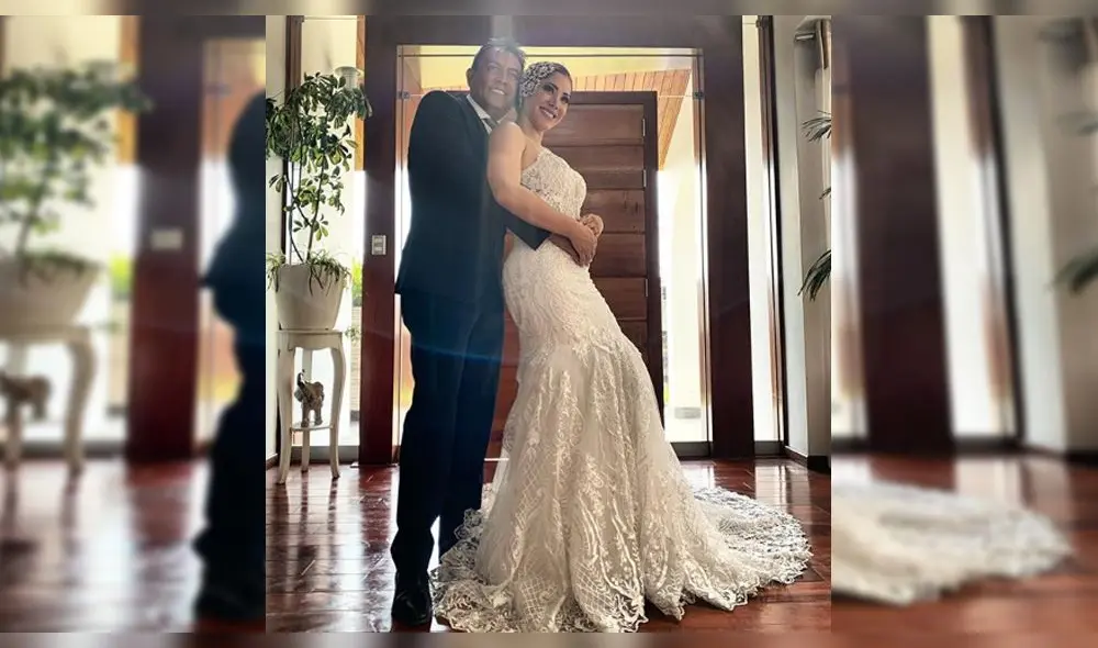 Lesly Castillo presenta a su esposo tras enfrentamiento de fan