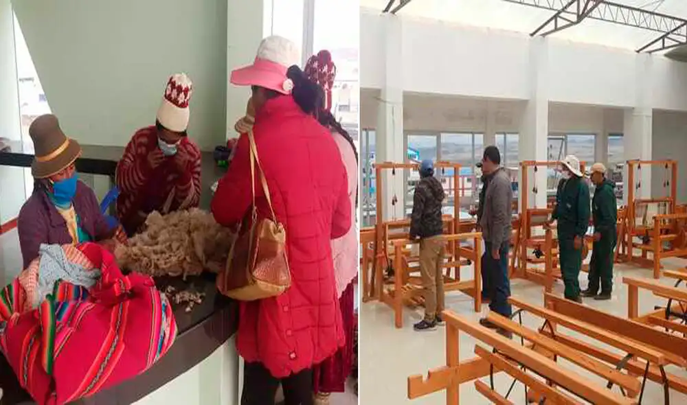 Taller estará en el mercado central del distrito de Potoni. Foto: PEBLT. Taller estará en el mercado central del distrito de Potoni. Foto: PEBLT.