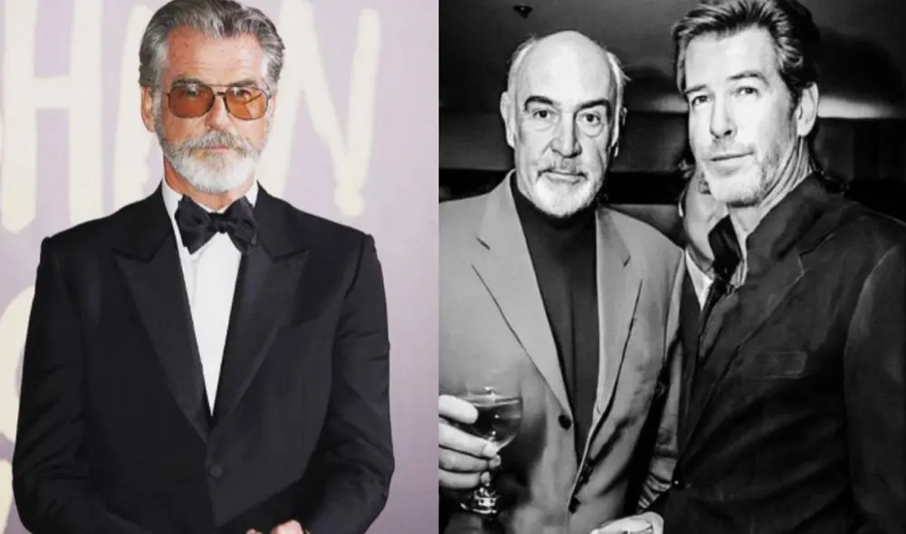 Pierce Brosnan se despide de Sean Connery con emotivo mensaje “Fuiste mi mejor James Bond”