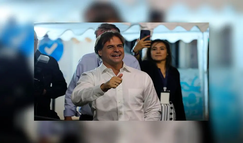 Todos los datos apuntan a Luis Lacalle Pou como presidente electo de Uruguay. Foto: EFE Todos los datos apuntan a Luis Lacalle Pou como presidente electo de Uruguay. Foto: EFE