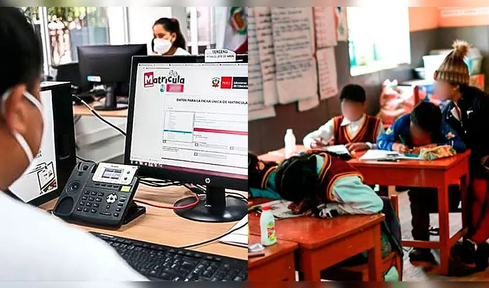 Matrículas 2023 para colegios públicos de Lima inician el 19 de diciembre de 2022 y culminan el 20 de enero de 2023. Foto: composición LR/Minedu