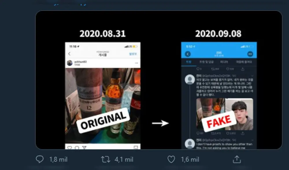 Tuit en defensa de Kim Woojin, ex Stray Kids. Créditos: @10x_Ent Tuit en defensa de Kim Woojin, ex Stray Kids. Créditos: @10x_Ent