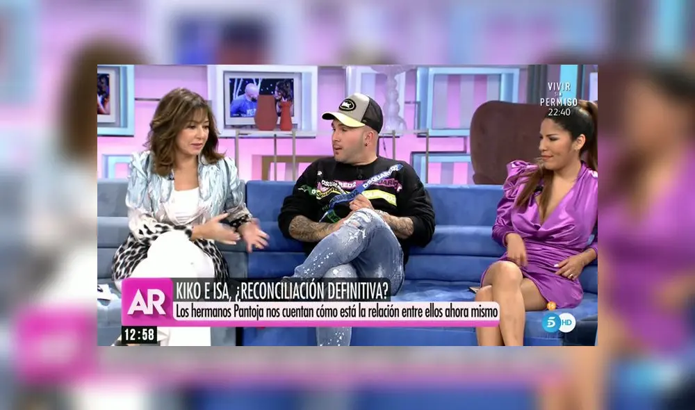 En el plató confersaron que una de las razones de su distanciamiento fue la cercanía entre Kiko y Omar Montes, expareja de Isa. (Foto: Telecinco)