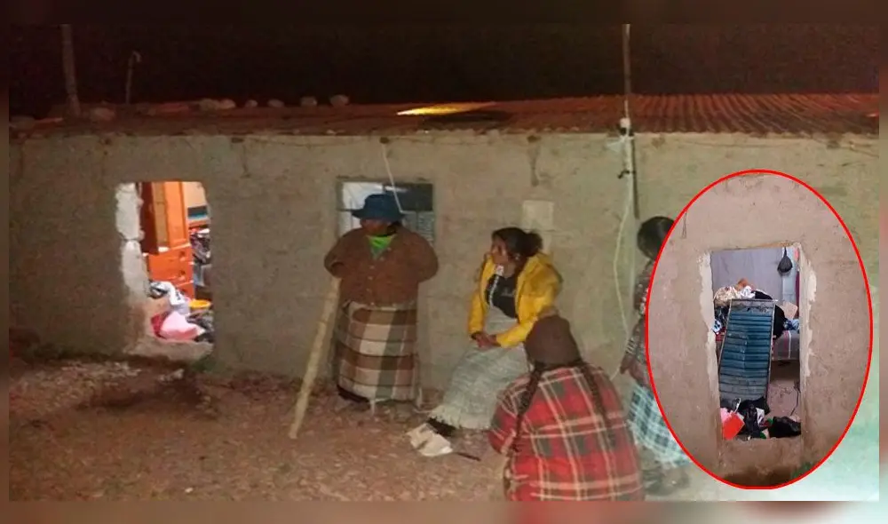 Puno. Familia fue despojada de sus ahorros por banda de delincuentes que ingresó sin temor alguno a su vivienda.