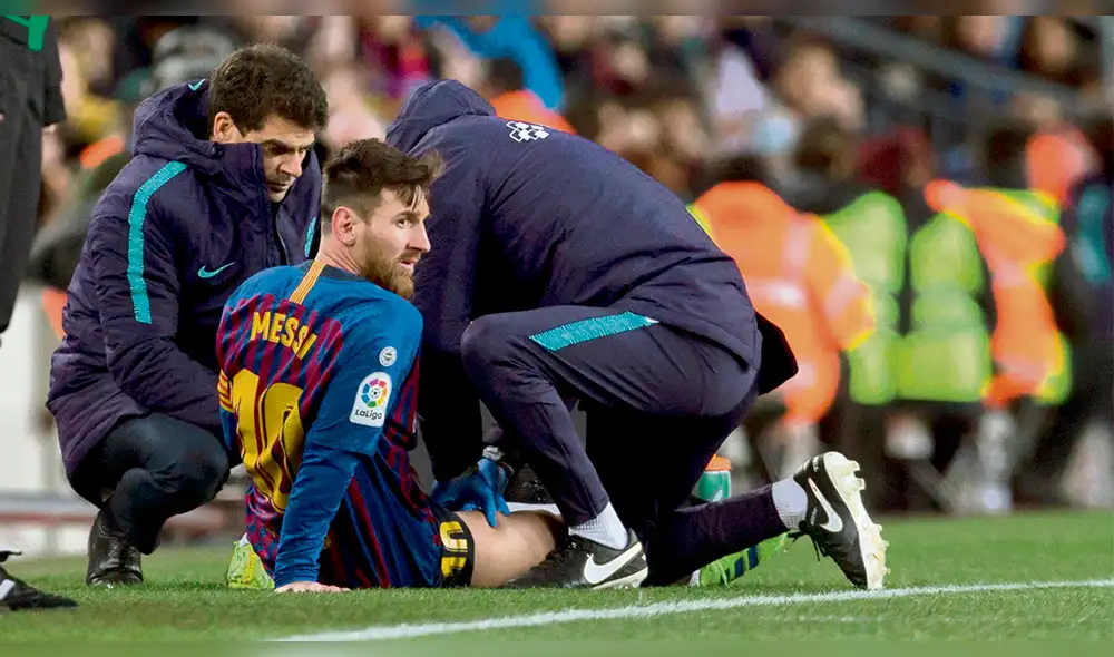 Barcelona reza por Messi