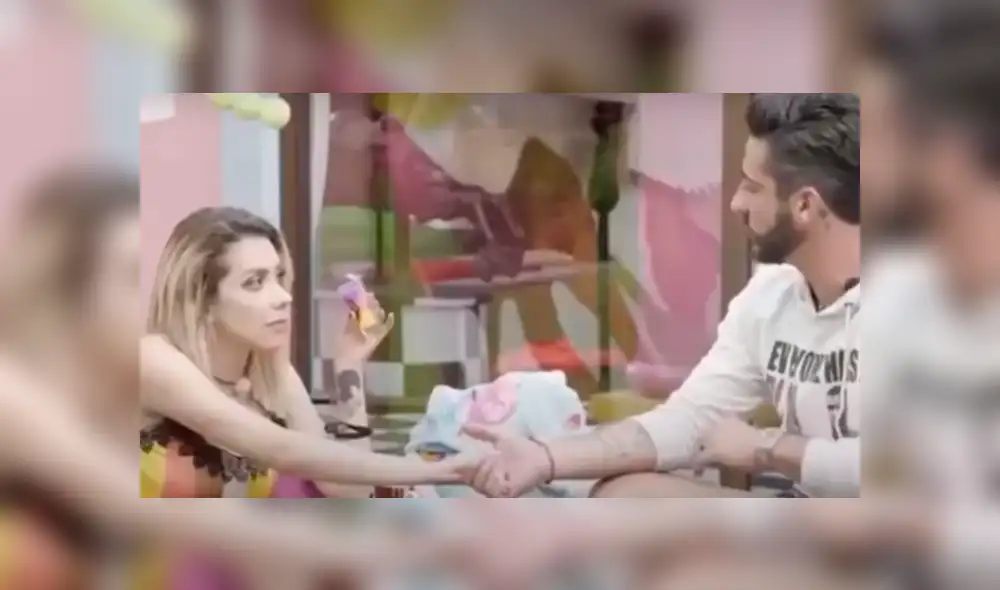 Karime y Potro previo al Carnaval, ¿estarán acordando algo? (Foto: captura MTV) Karime y Potro previo al Carnaval, ¿estarán acordando algo? (Foto: captura MTV)