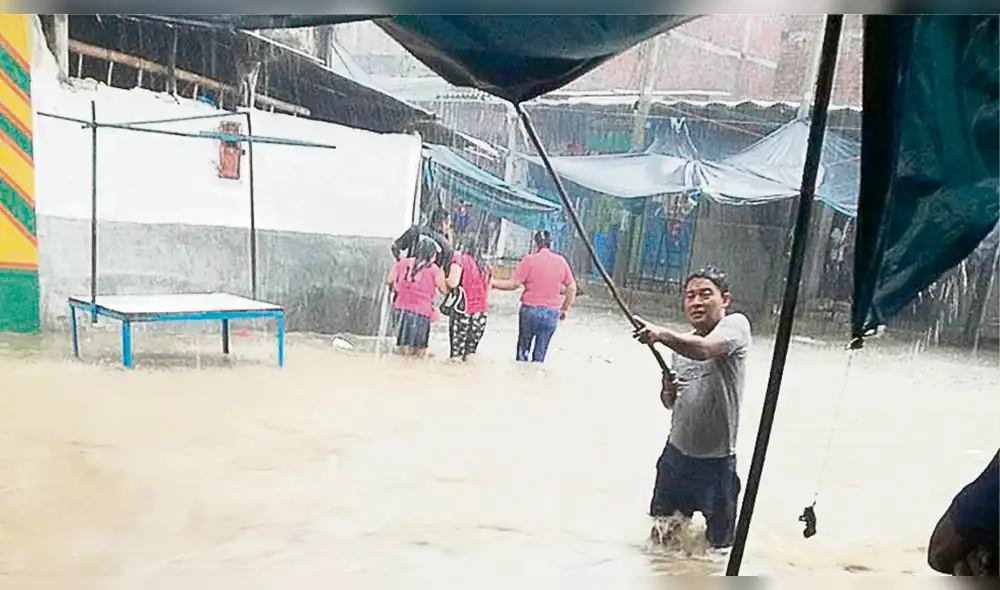 Lluvias azotan Piura, Amazonas y La Libertad