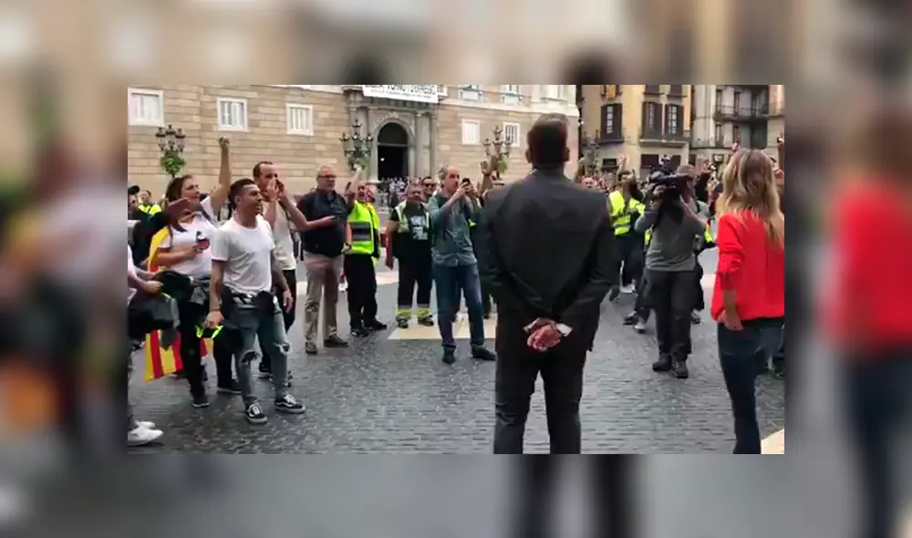 Diputada española insultada en Cataluña