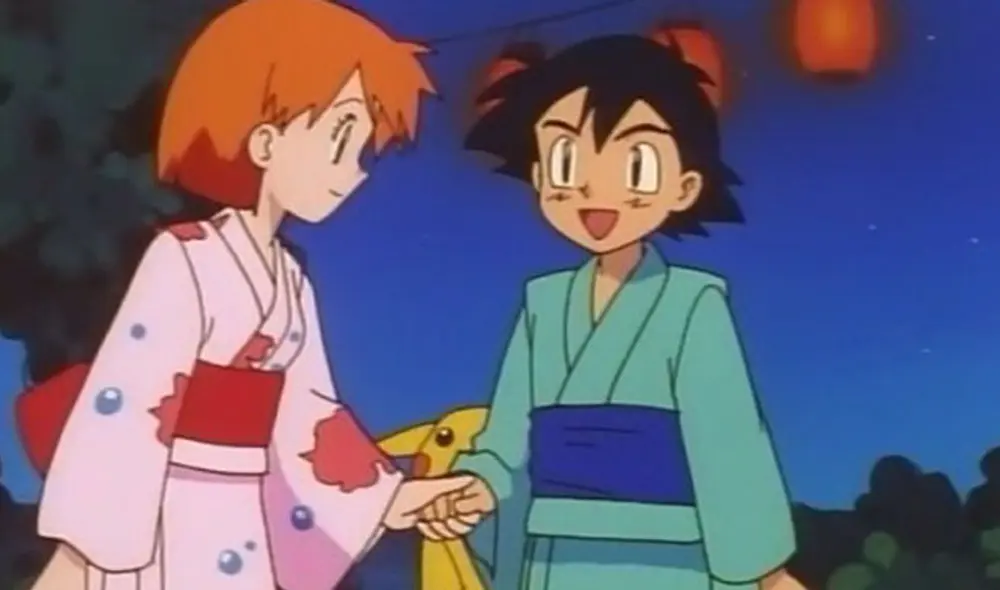 Ash y Misty Ash y Misty