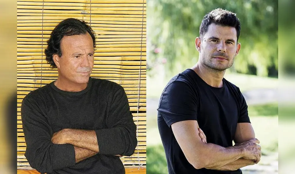 Julio Iglesias y Javier Santos Julio Iglesias y Javier Santos