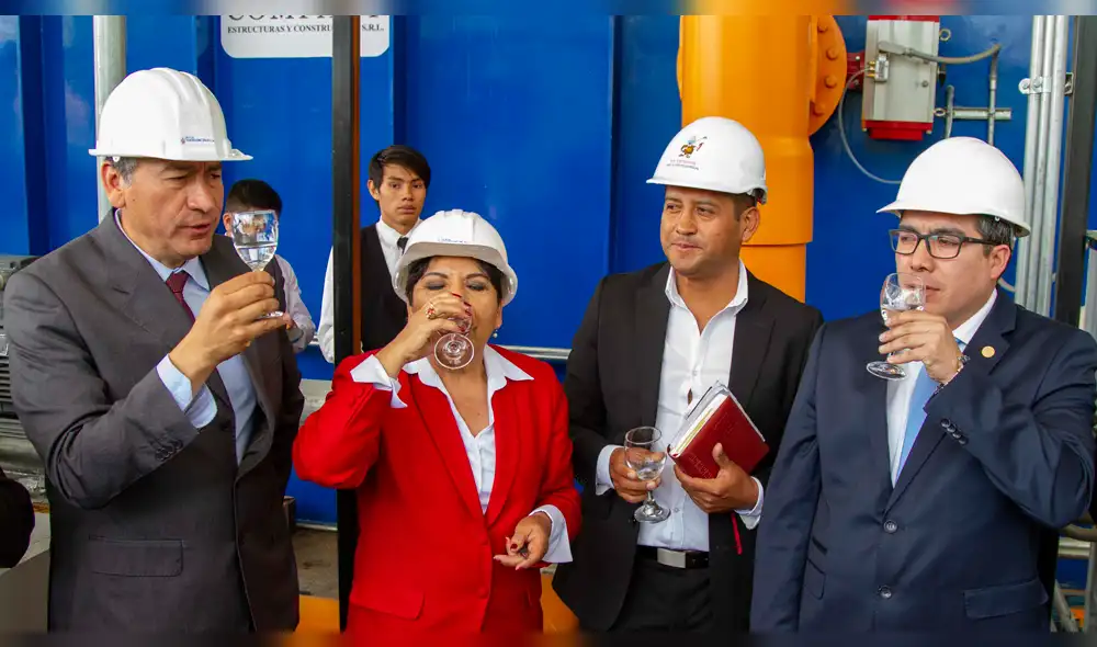 Se instala infraestructura para abastecer de más agua a Cajamarca